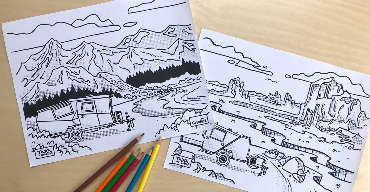 Out Is In Coloring Book