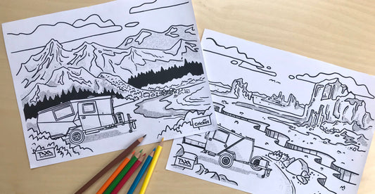 Out Is In Coloring Book