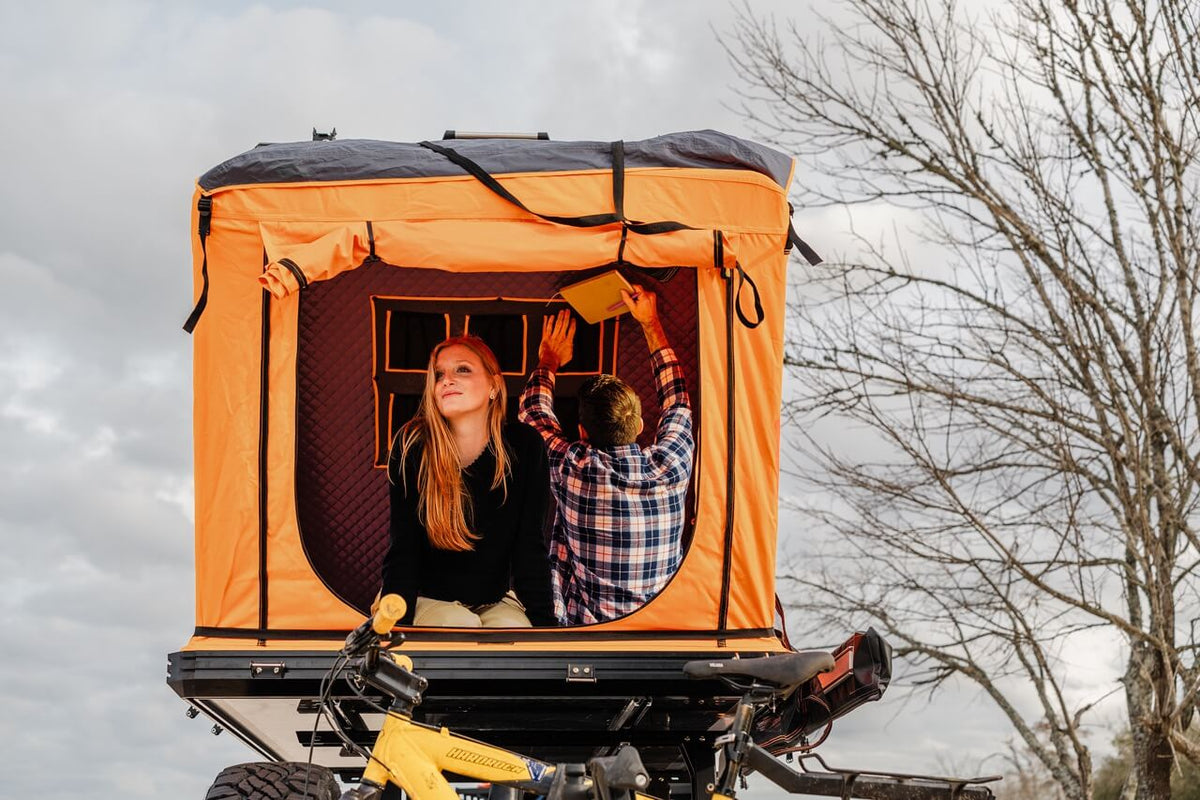 MoonMoth Clamshell Rooftop Tent